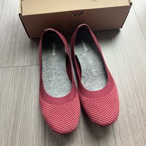 Allbirds flats tree breezes - clay / cranberry